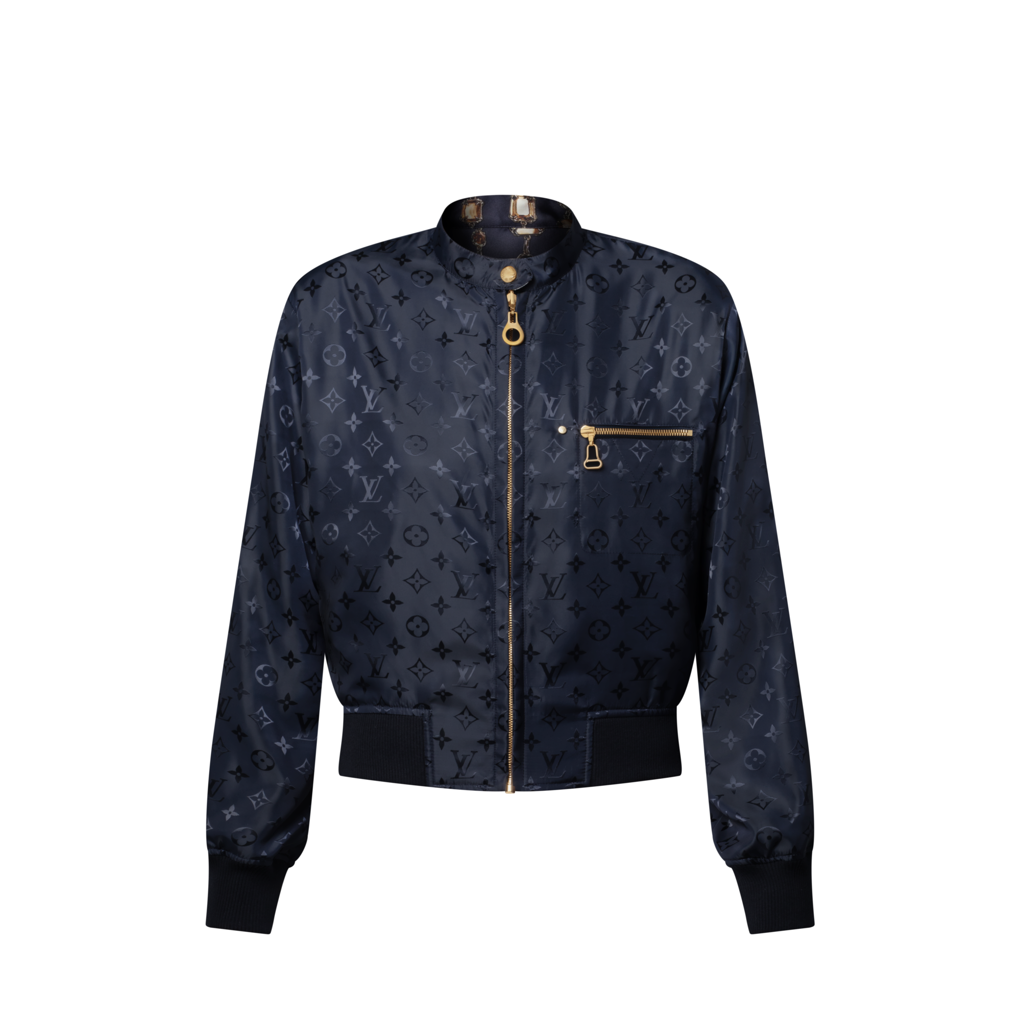 Bomber reversibile con motivo di collana stampato  Donna Abbigliamento Cappotti e Giacche | LOUIS VUITTON (Zoom prodotto)