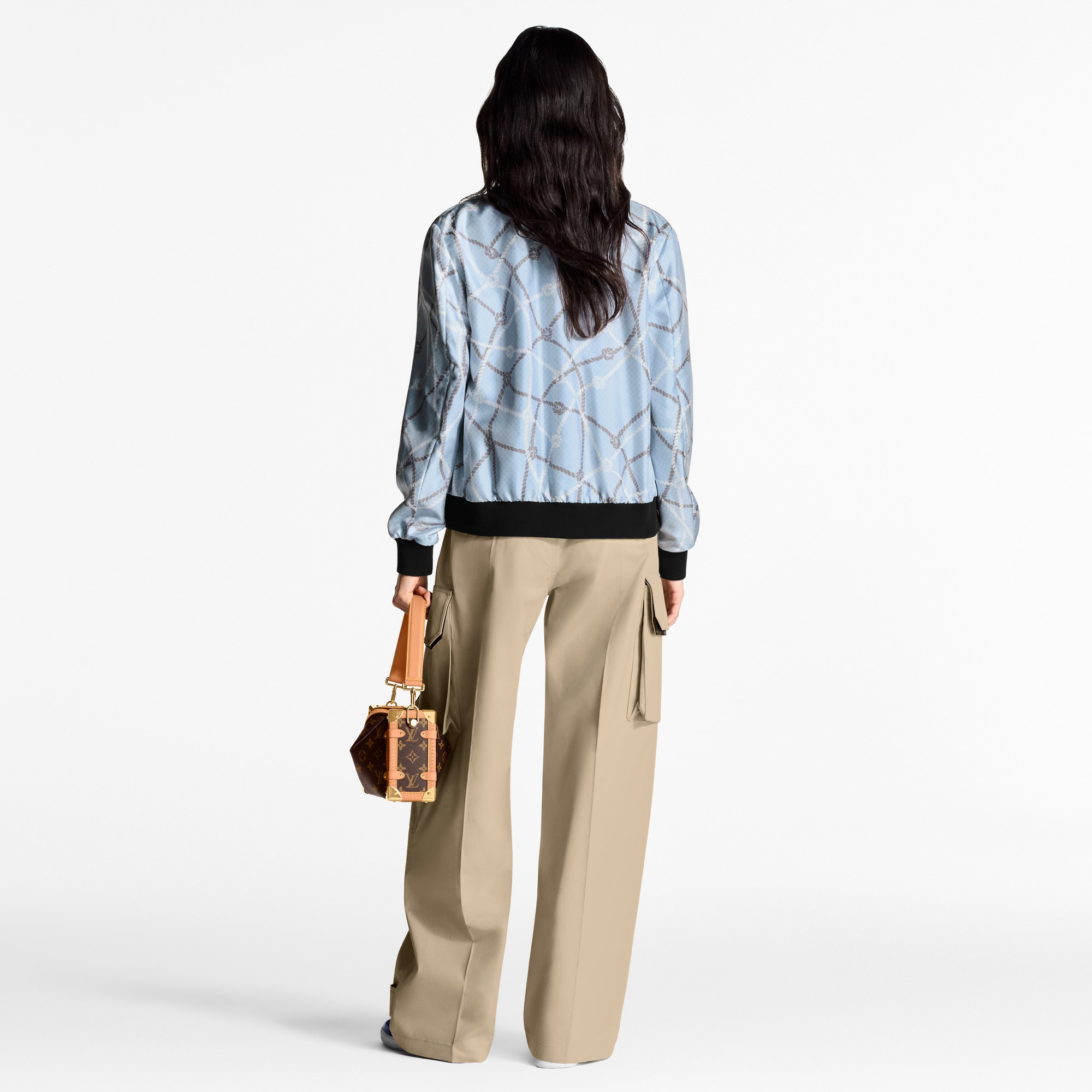 Bomber reversibile con motivo di corde  Donna Abbigliamento Cappotti e Giacche | LOUIS VUITTON (Zoom prodotto)