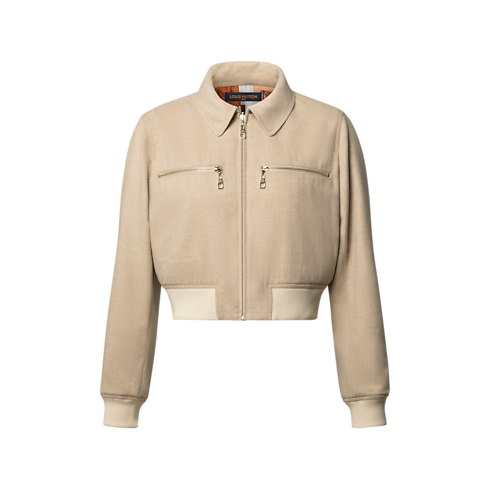 Bomber reversibile in flanella Donna Abbigliamento Cappotti e Giacche | LOUIS VUITTON (Zoom prodotto)
