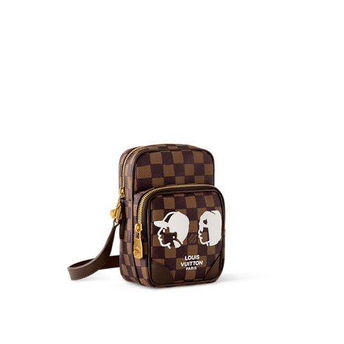 Borsa Amazone Tela Damier Ébène Borse e Piccola Pelletteria Borse da Uomo Novità | LOUIS VUITTON (Zoom prodotto)