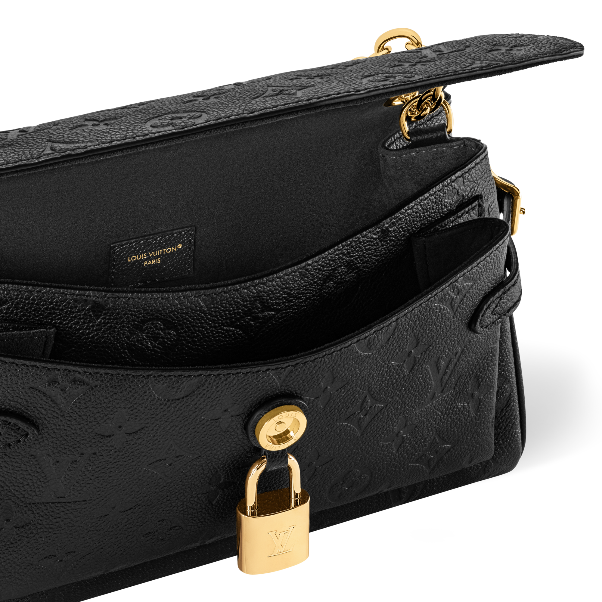 Borsa Anytime con patta Pelle Monogram Empreinte Donna Borse da Donna Borse da donna | LOUIS VUITTON (Zoom prodotto)