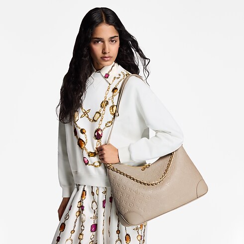 Borsa Boulogne GM Pelle Monogram Empreinte Donna Borse da Donna Borse da donna | LOUIS VUITTON (Zoom prodotto)