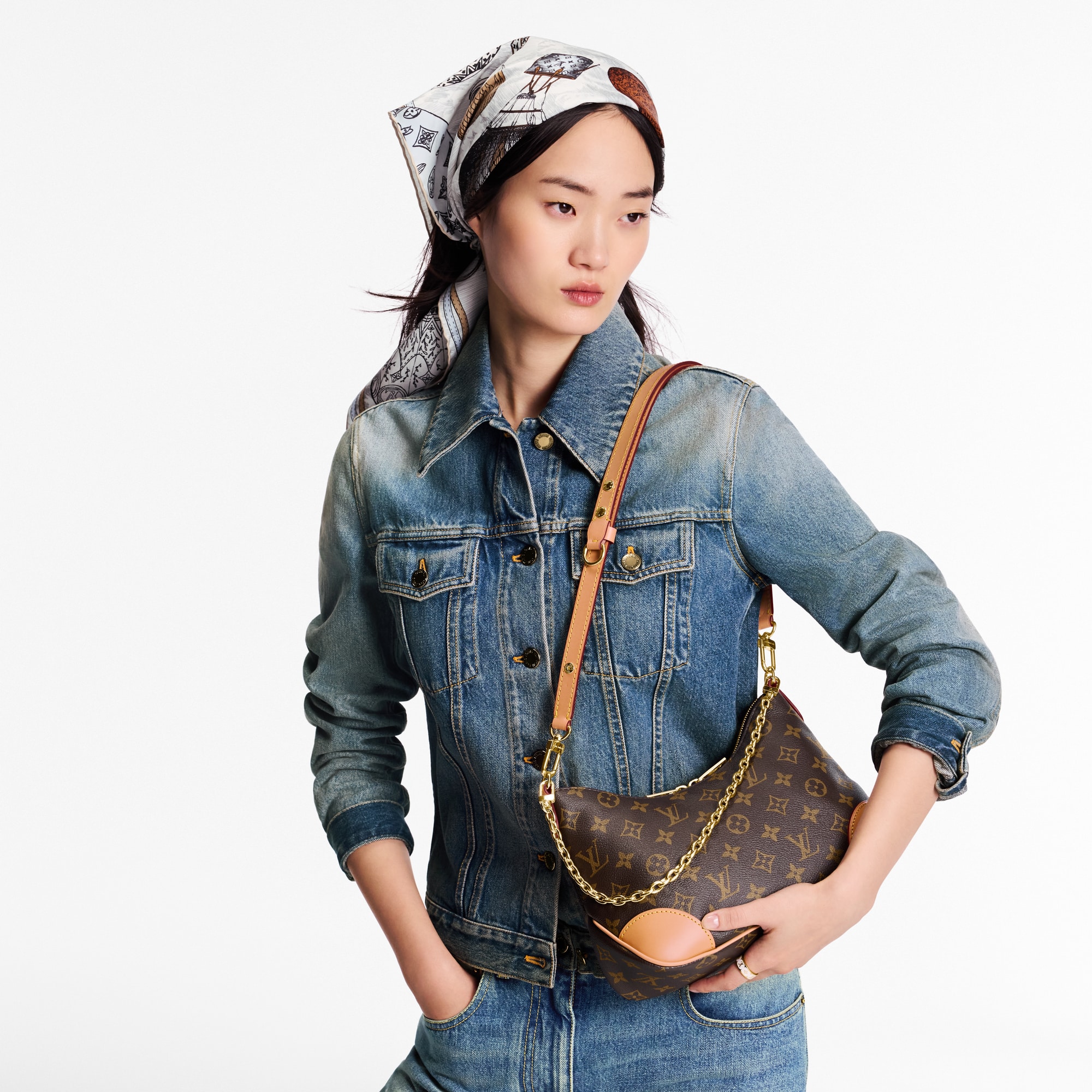 Borsa Boulogne PM Tela Monogram Donna Borse da Donna Borse da donna | LOUIS VUITTON (Zoom prodotto)