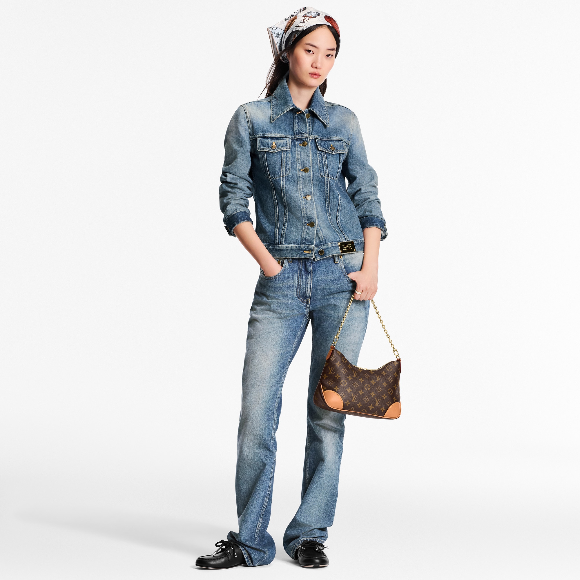 Borsa Boulogne PM Tela Monogram Donna Borse da Donna Borse da donna | LOUIS VUITTON (Zoom prodotto)