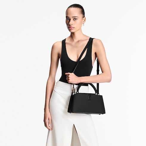 Borsa Capucines East-West MM Capucines Donna Borse da Donna Capucines | LOUIS VUITTON (Zoom prodotto)