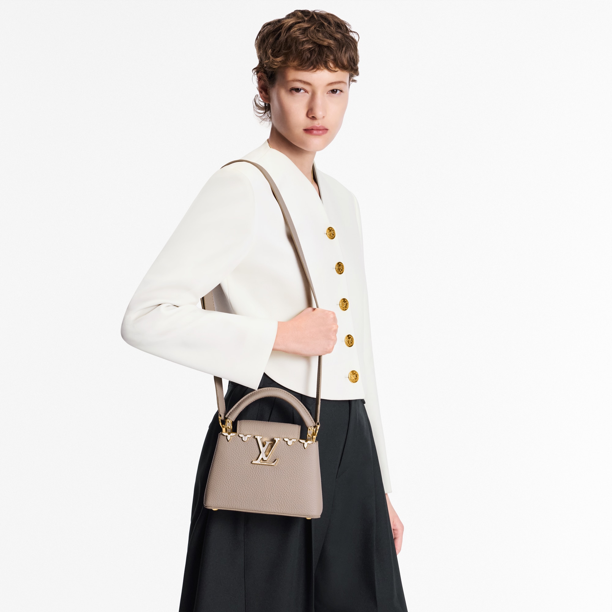 Borsa Capucines Mini Capucines Donna Borse da Donna Capucines | LOUIS VUITTON (Zoom prodotto)