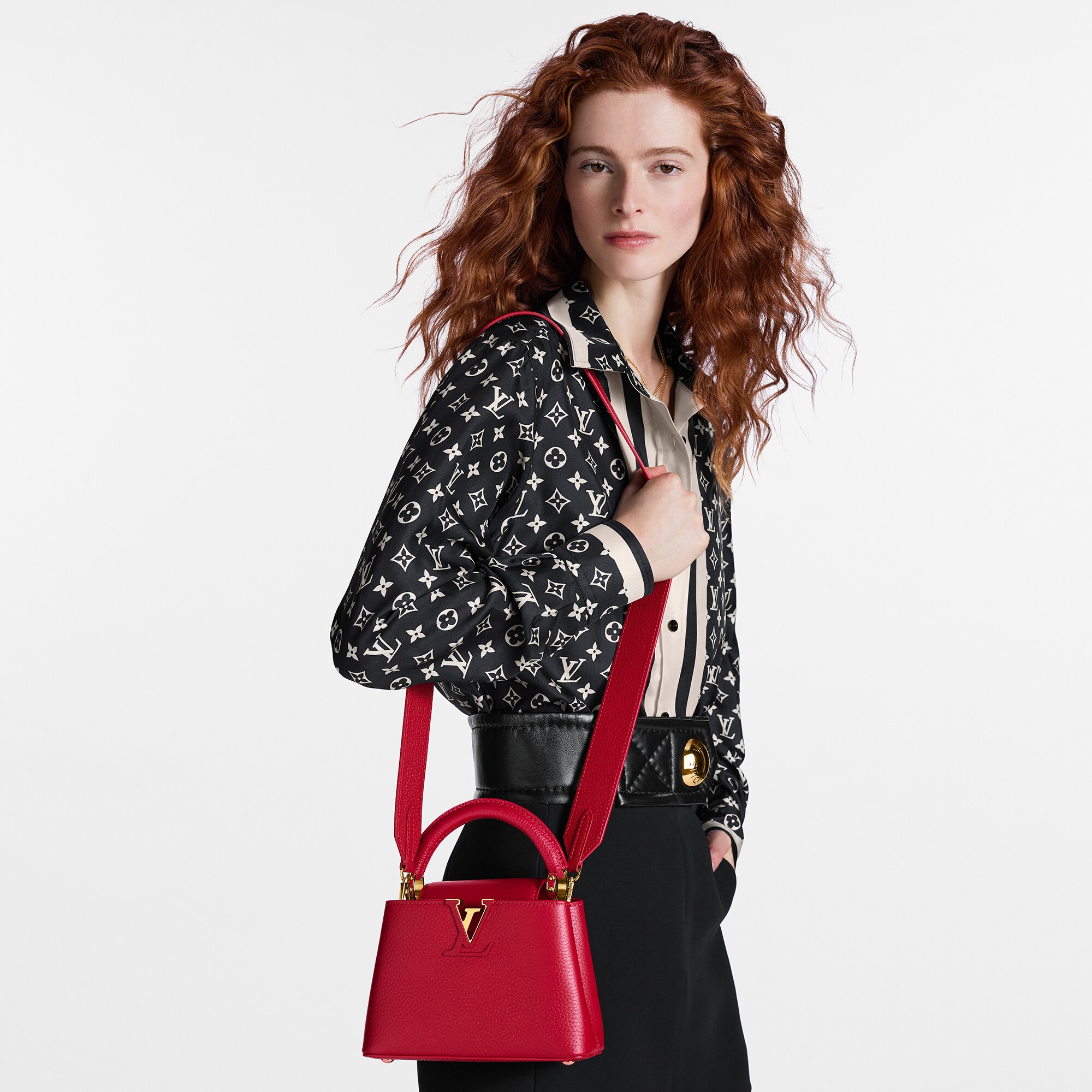 Borsa Capucines Mini Pelle Taurillon Donna Borse da Donna Tutte le collezioni | LOUIS VUITTON (Zoom prodotto)