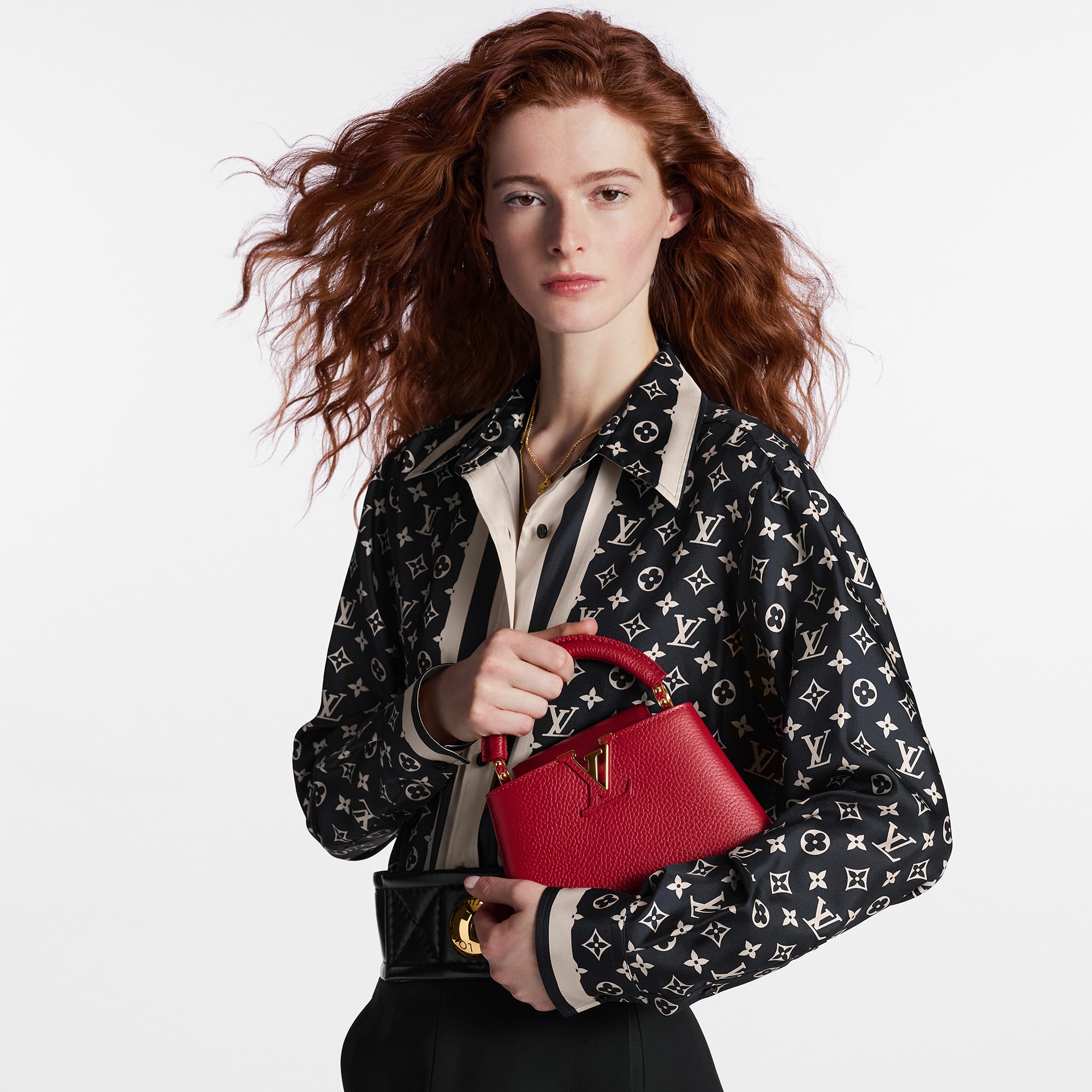 Borsa Capucines Mini Pelle Taurillon Donna Borse da Donna Tutte le collezioni | LOUIS VUITTON (Zoom prodotto)