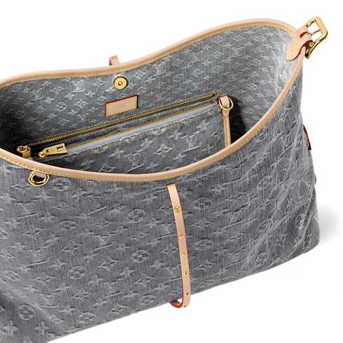 Borsa CarryAll MM Monogram Denim Donna Borse da Donna Borse da donna | LOUIS VUITTON (Zoom prodotto)