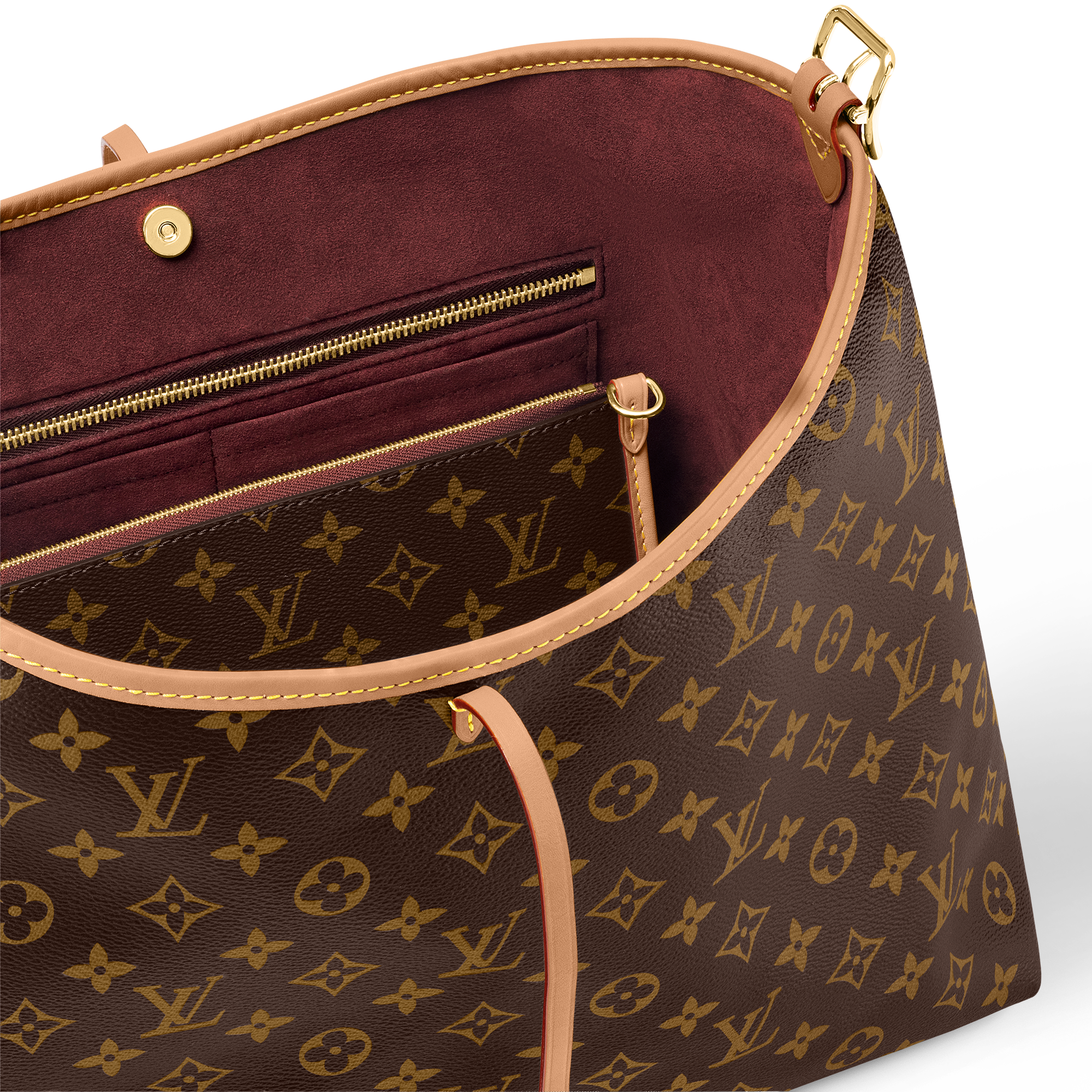 Borsa CarryAll MM Tela Monogram Donna Borse da Donna Borse da donna | LOUIS VUITTON (Zoom prodotto)