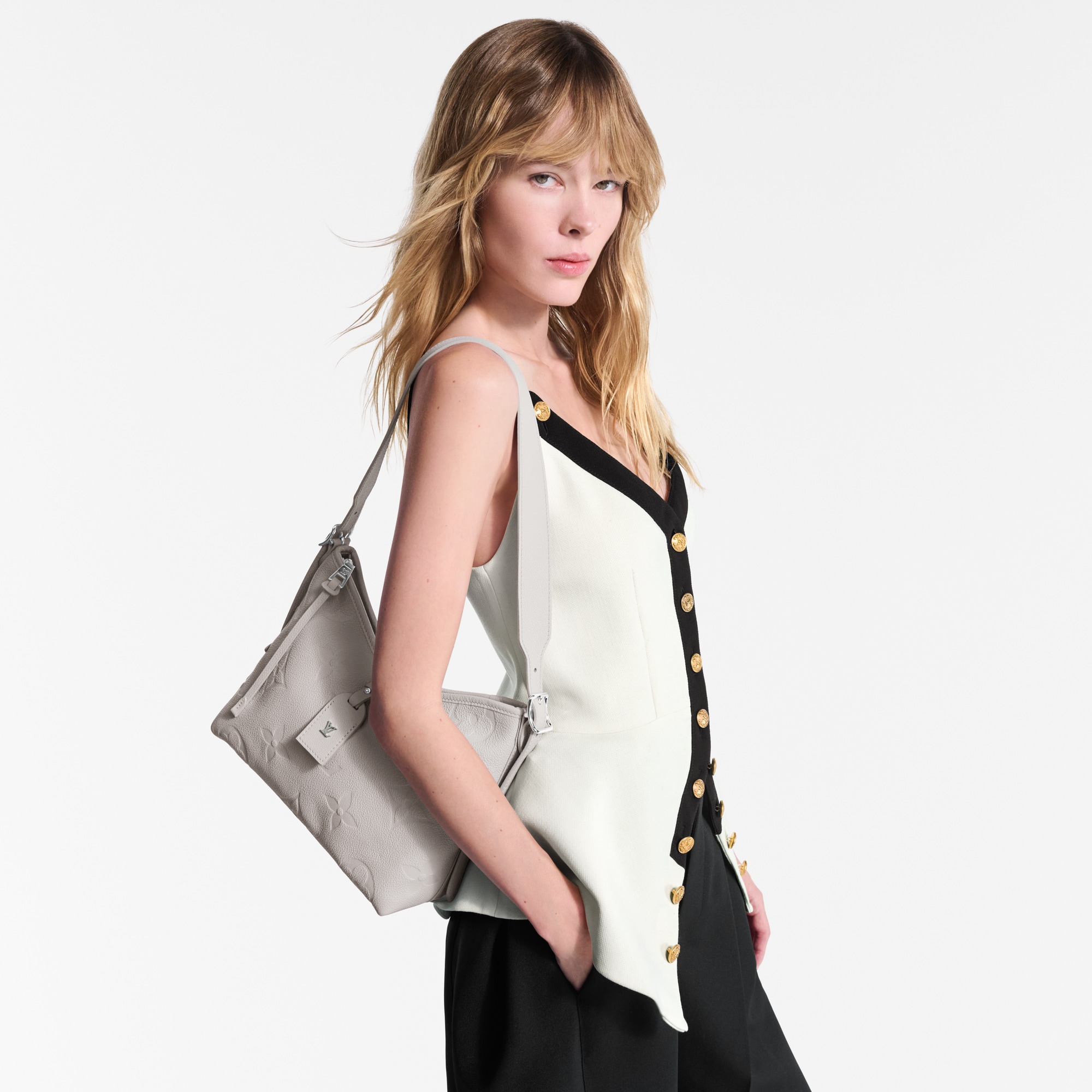 Borsa CarryAll PM Pelle Monogram Empreinte Donna Borse da Donna Borse da donna | LOUIS VUITTON (Zoom prodotto)
