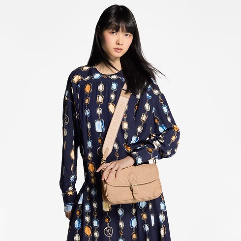 Borsa Diane Pelle Monogram Empreinte Donna Borse da Donna Borse da donna | LOUIS VUITTON (Zoom prodotto)