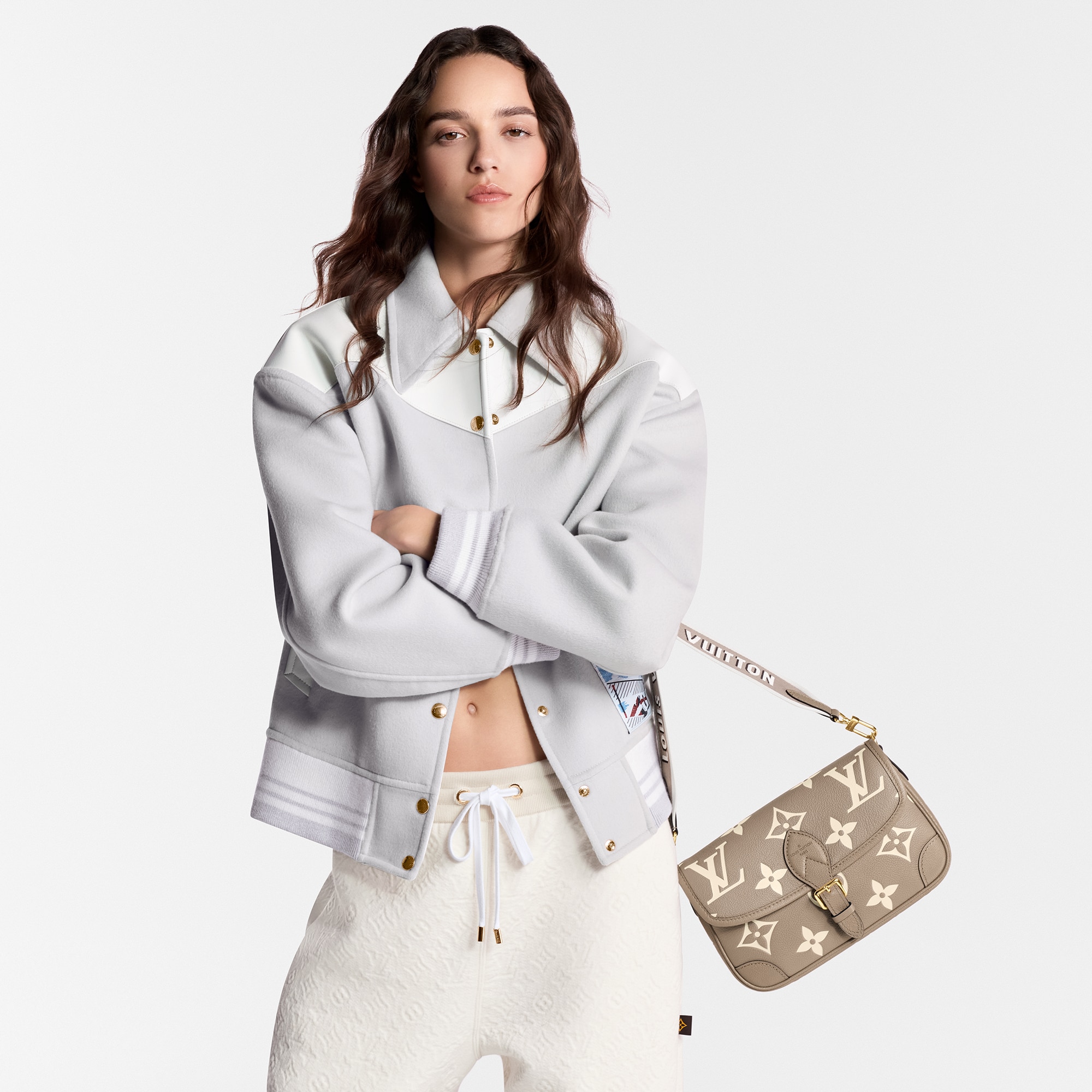 Borsa Diane Pelle Monogram Empreinte Donna Borse da Donna Tutte le collezioni | LOUIS VUITTON (Zoom prodotto)