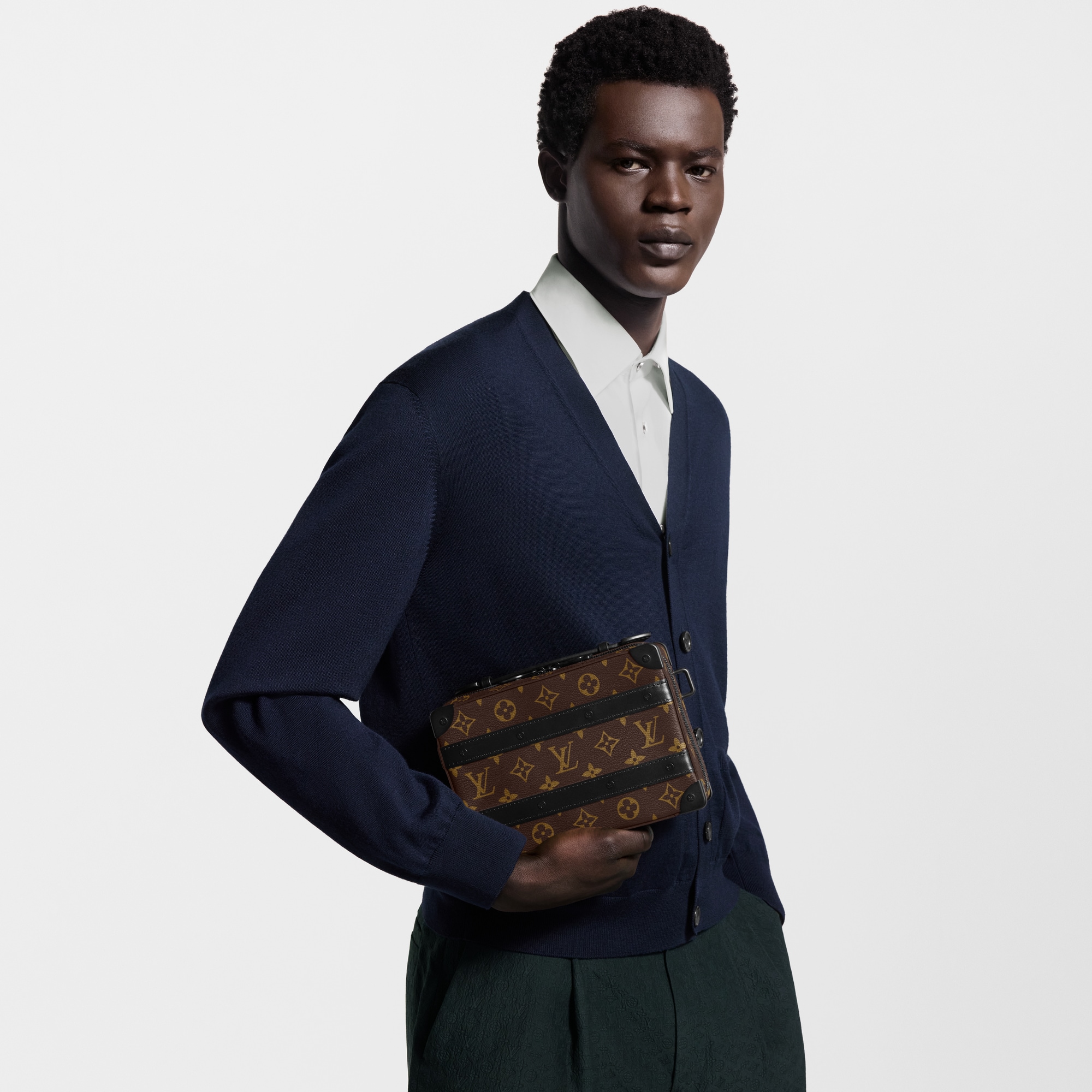 Borsa Handle Soft Trunk Tela Monogram Macassar Uomo Borse da Uomo Tutte le borse | LOUIS VUITTON (Zoom prodotto)