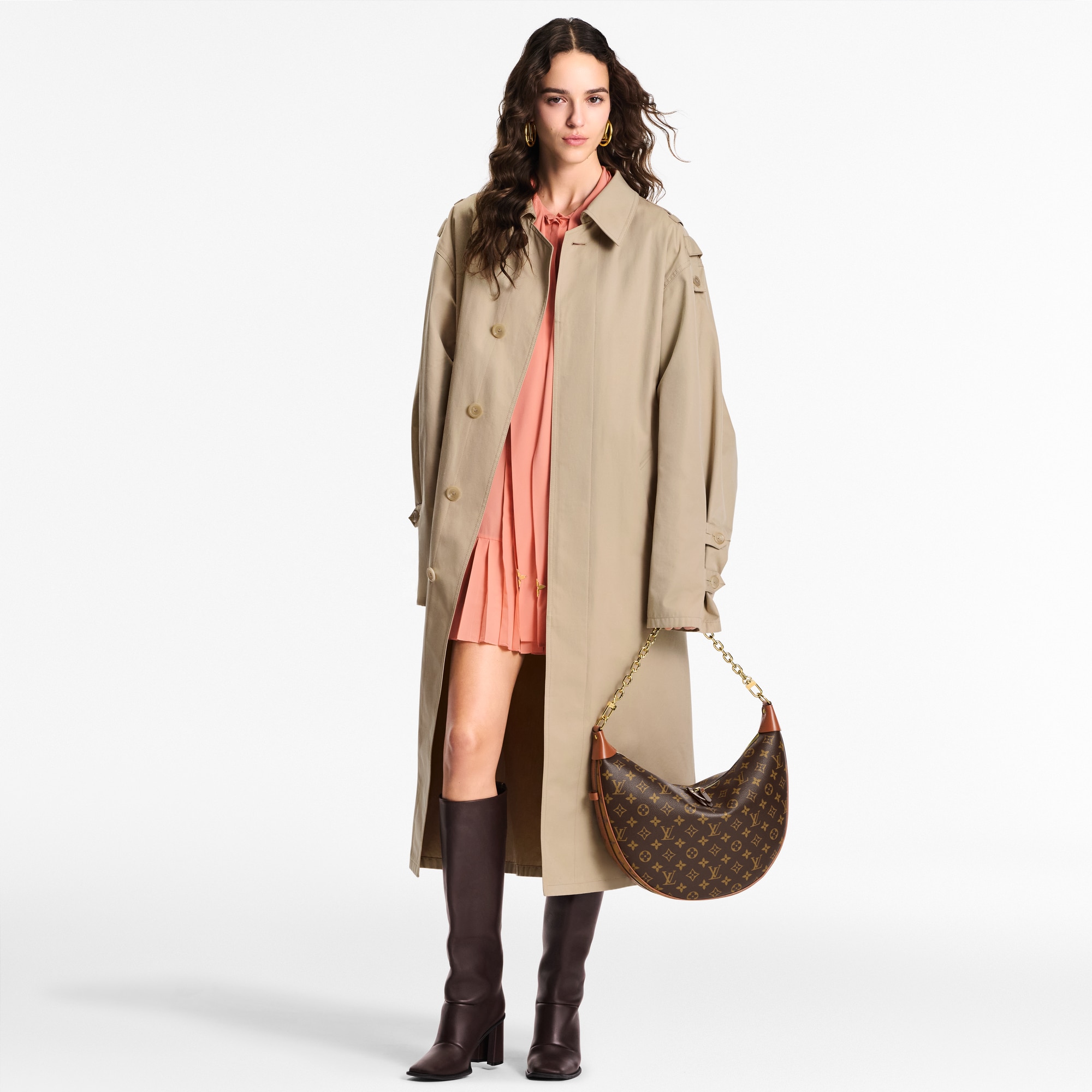 Borsa Loop Hobo Tela Monogram Donna Borse da Donna Borse da donna | LOUIS VUITTON (Zoom prodotto)