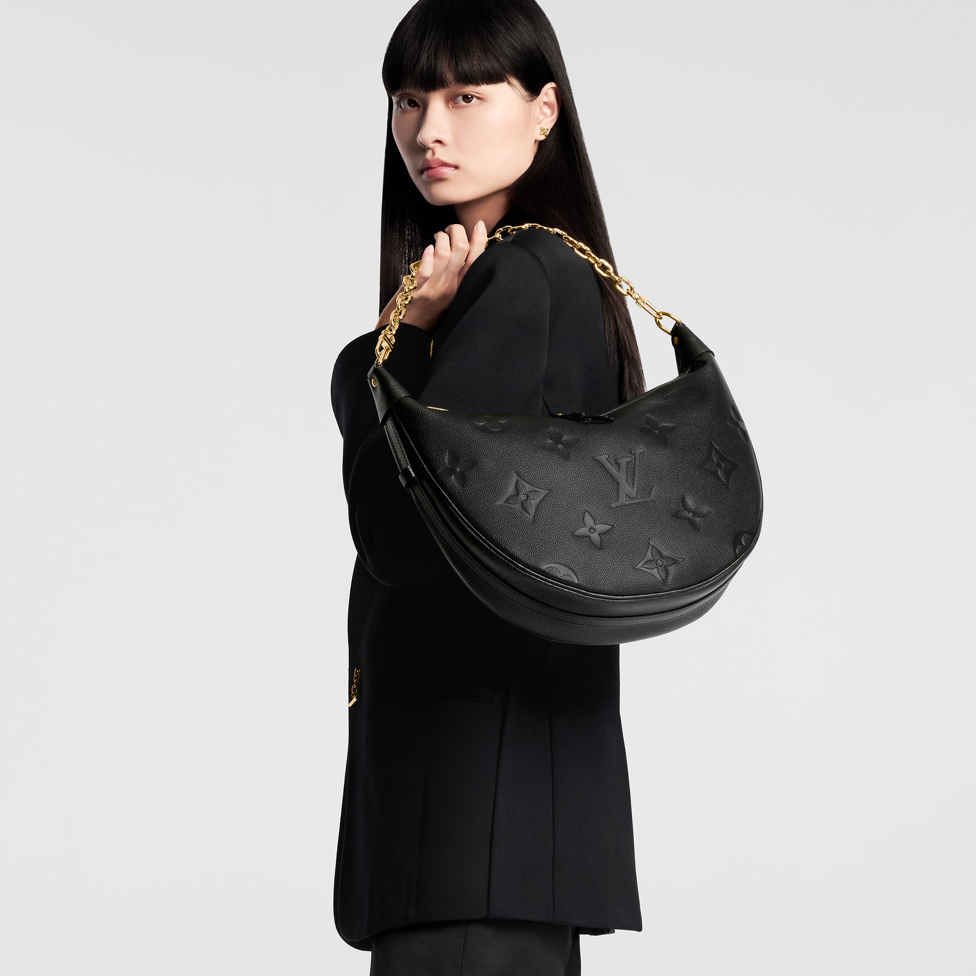 Borsa Loop Hobo Pelle Monogram Empreinte Regali Regali per la Festa della Mamma } | LOUIS VUITTON (Zoom prodotto)