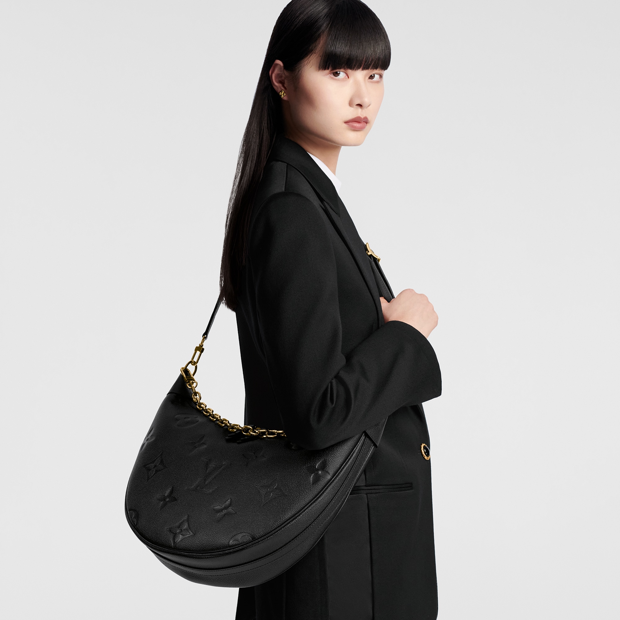 Borsa Loop Hobo Pelle Monogram Empreinte Regali Regali per la Festa della Mamma } | LOUIS VUITTON (Zoom prodotto)