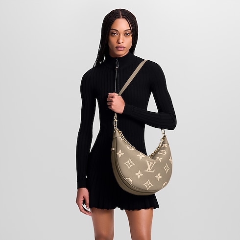 Borsa Loop Hobo Pelle Empreinte Monogram Bicolor Donna Borse da Donna Tutte le collezioni | LOUIS VUITTON (Zoom prodotto)