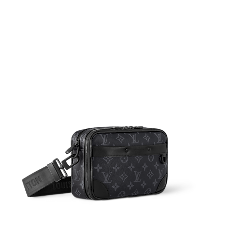 Borsa messenger Alpha Monogram Eclipse Uomo Borse da Uomo Tutte le collezioni | LOUIS VUITTON (Zoom prodotto)
