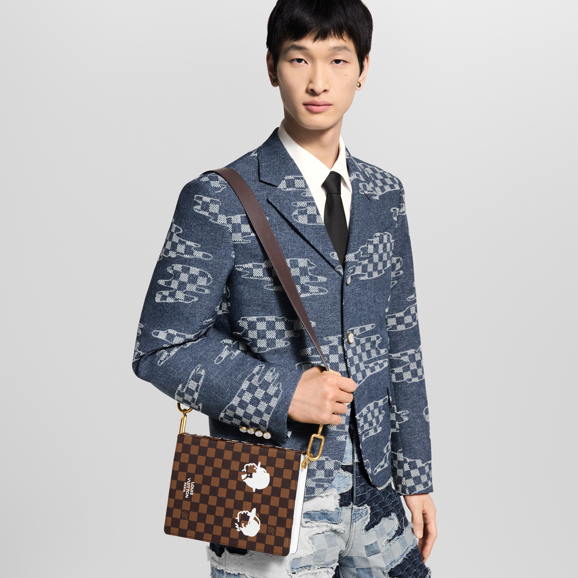 Borsa messenger Book Damier Other Borse e Piccola Pelletteria Borse da Uomo Novità | LOUIS VUITTON (Zoom prodotto)