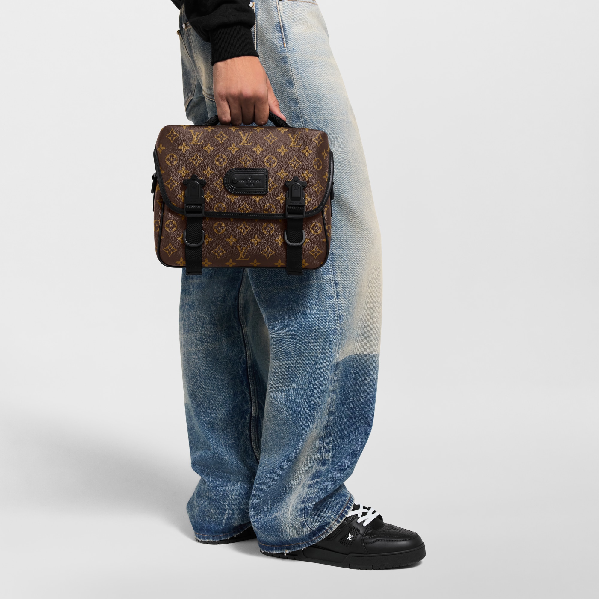 Borsa messenger LV Trail Tela Monogram Macassar Uomo Borse da Uomo Tutte le collezioni | LOUIS VUITTON (Zoom prodotto)