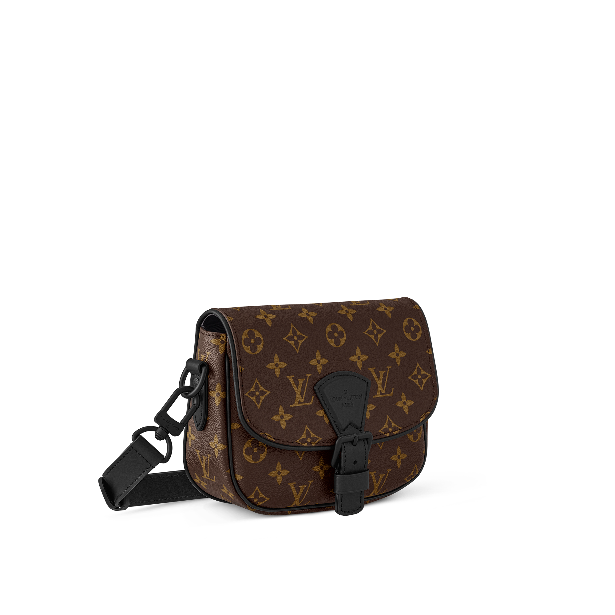 Borsa messenger Montsouris PM Tela Monogram Macassar Uomo Borse da Uomo Tutte le collezioni | LOUIS VUITTON (Zoom prodotto)