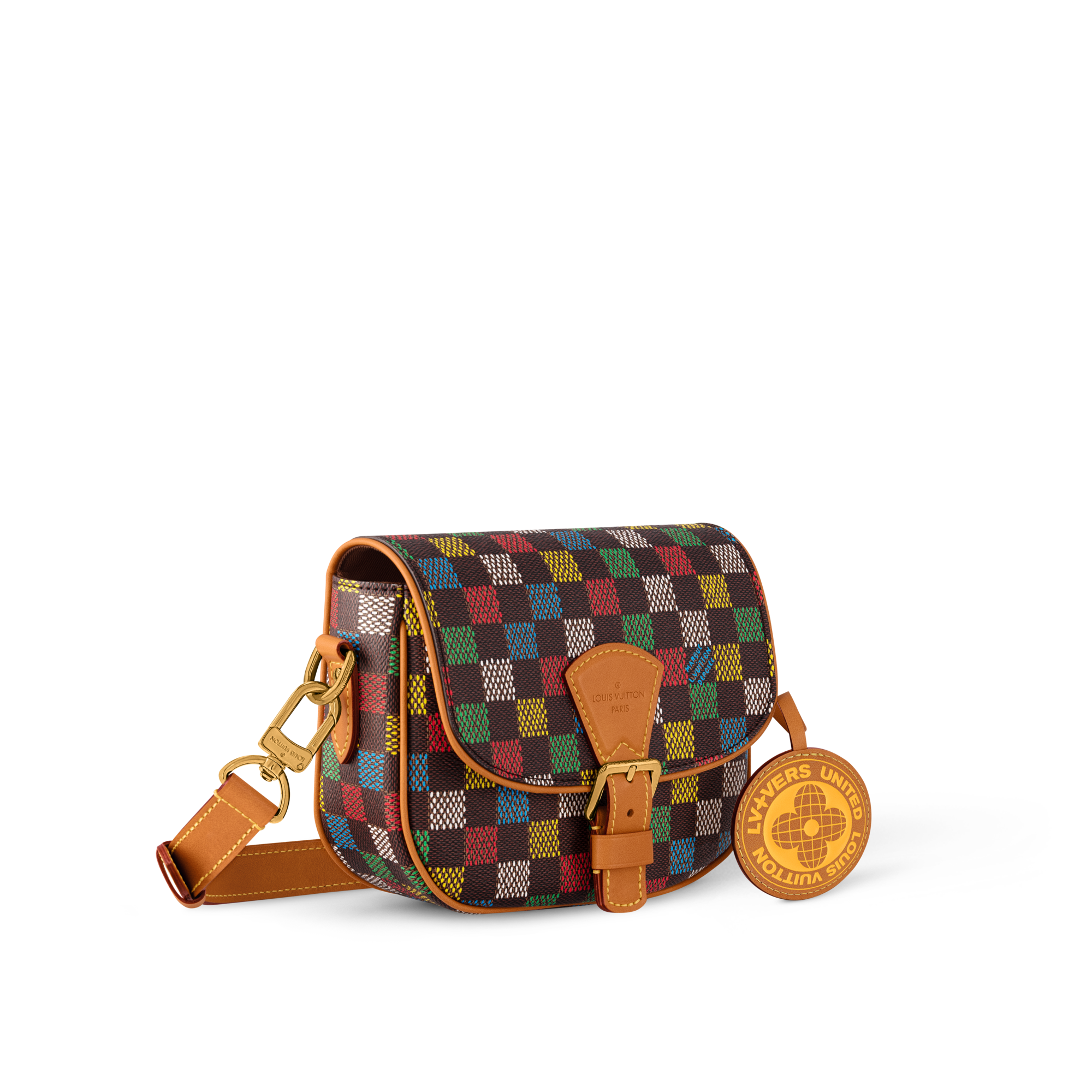 Borsa messenger Montsouris PM Tela Damier Ébène Borse e Piccola Pelletteria Borse da Uomo Novità | LOUIS VUITTON (Zoom prodotto)