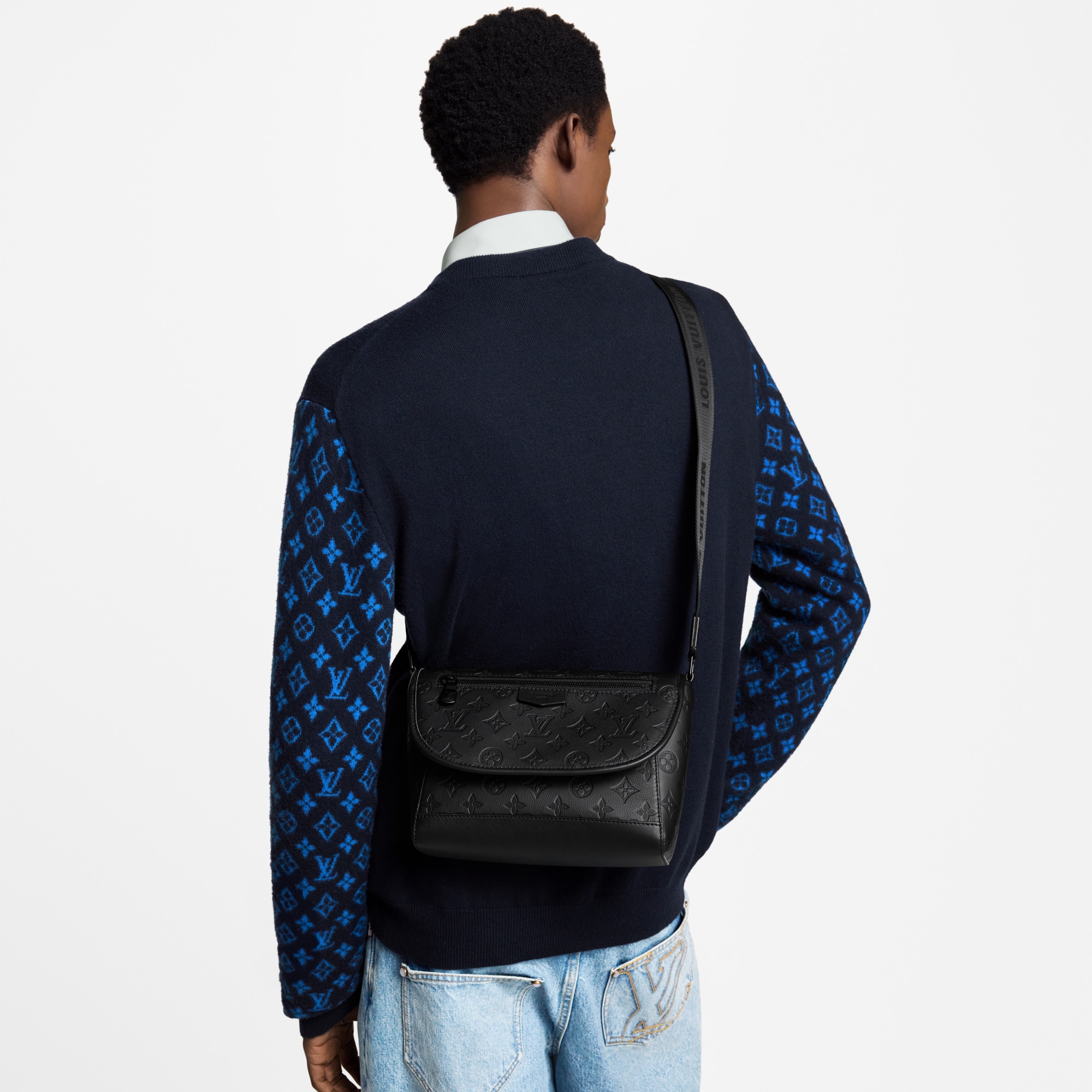 Borsa messenger Pulse Monogram Shadow Borse e Piccola Pelletteria Borse da Donna Novità | LOUIS VUITTON (Zoom prodotto)