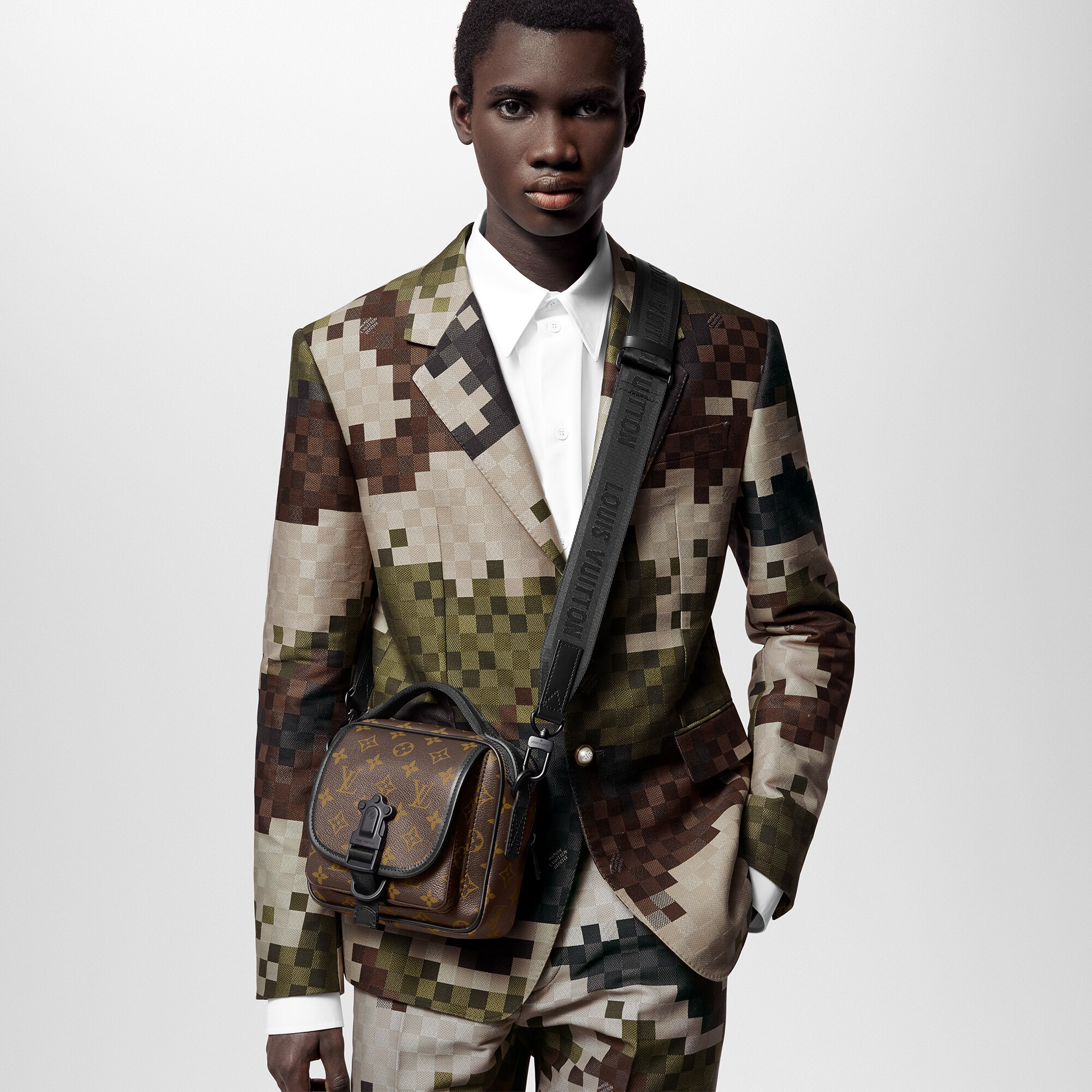 Borsa messenger Quest Tela Monogram Macassar Uomo Borse da Uomo Tutte le collezioni | LOUIS VUITTON (Zoom prodotto)