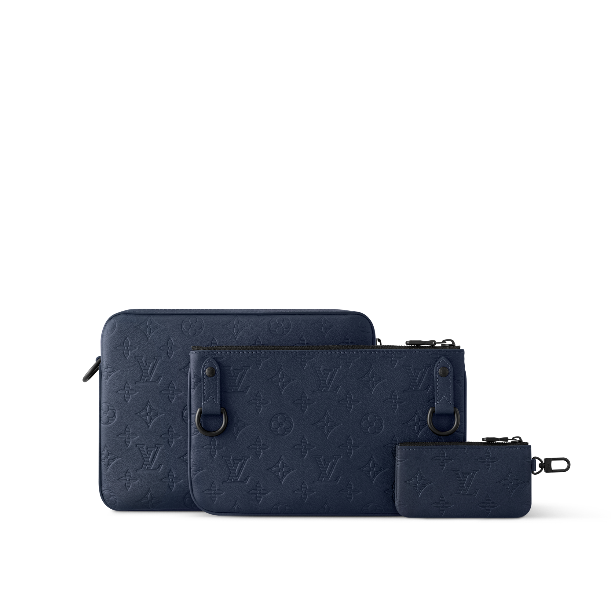 Borsa messenger Trio Monogram Shadow Borse e Piccola Pelletteria Borse da Donna Novità | LOUIS VUITTON (Zoom prodotto)