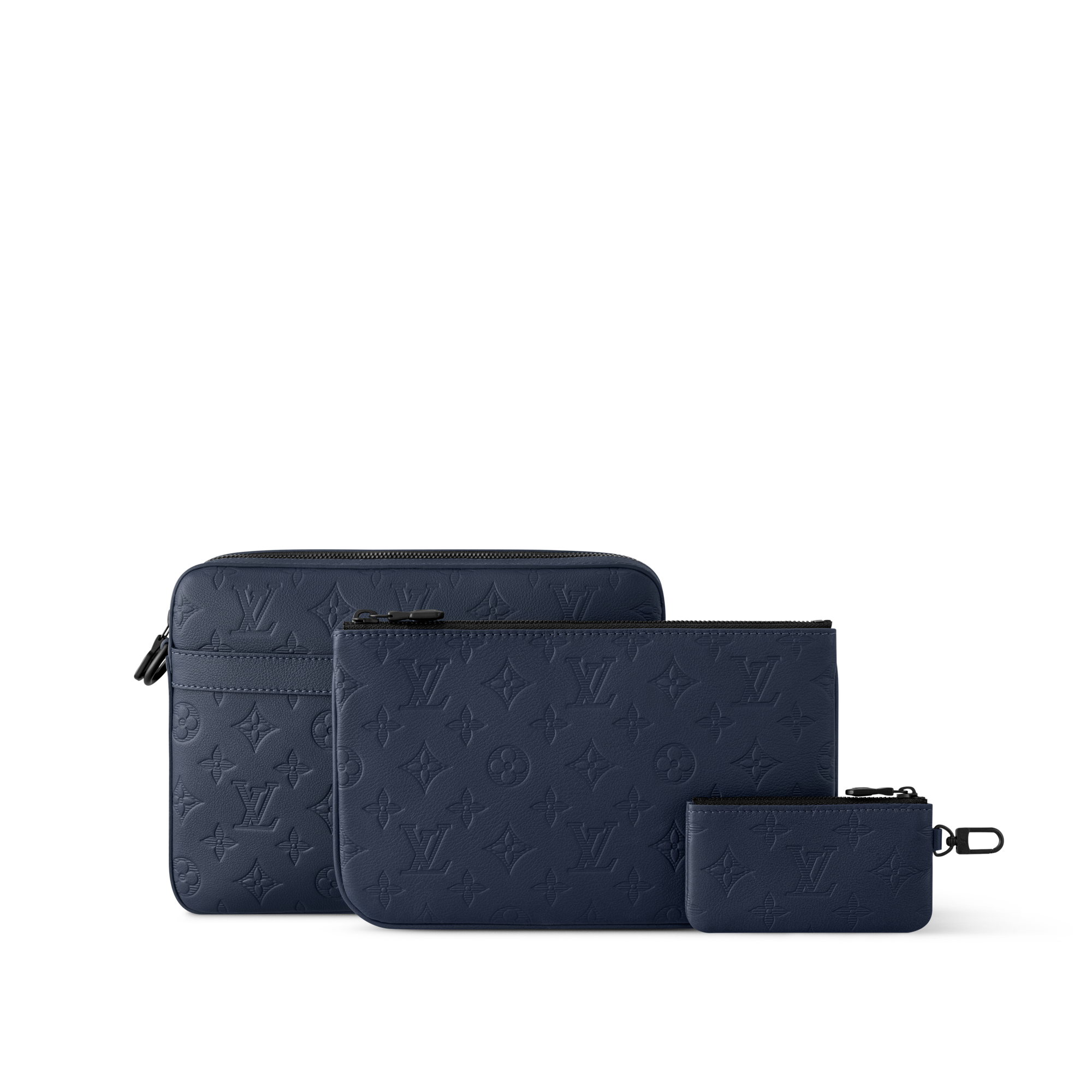 Borsa messenger Trio Monogram Shadow Borse e Piccola Pelletteria Borse da Donna Novità | LOUIS VUITTON (Zoom prodotto)