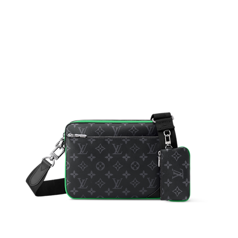 Borsa messenger Trio Monogram Eclipse Borse e Piccola Pelletteria Borse da Uomo Novità | LOUIS VUITTON (Zoom prodotto)