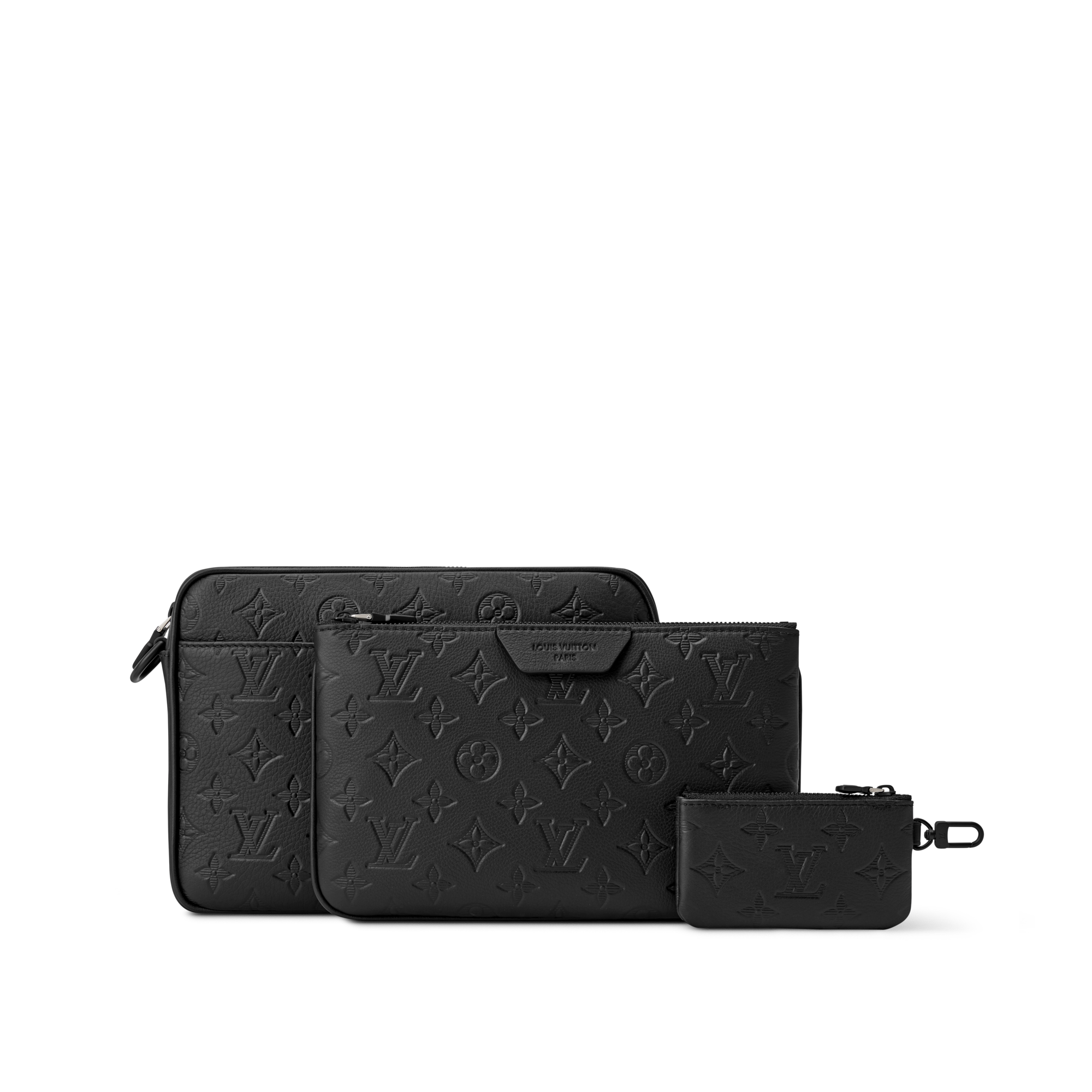 Borsa messenger Trio Monogram Shadow Borse e Piccola Pelletteria Borse da Uomo Novità | LOUIS VUITTON (Zoom prodotto)