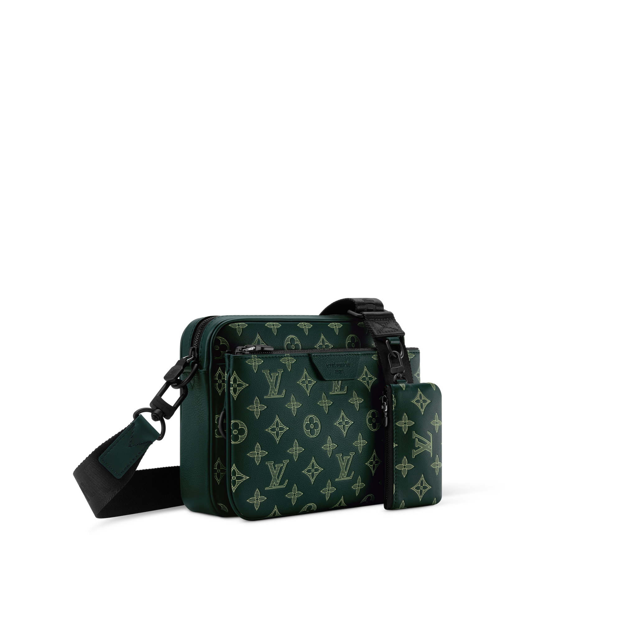 Borsa messenger Trio Monogram Shadow Borse e Piccola Pelletteria Borse da Uomo Novità | LOUIS VUITTON (Zoom prodotto)