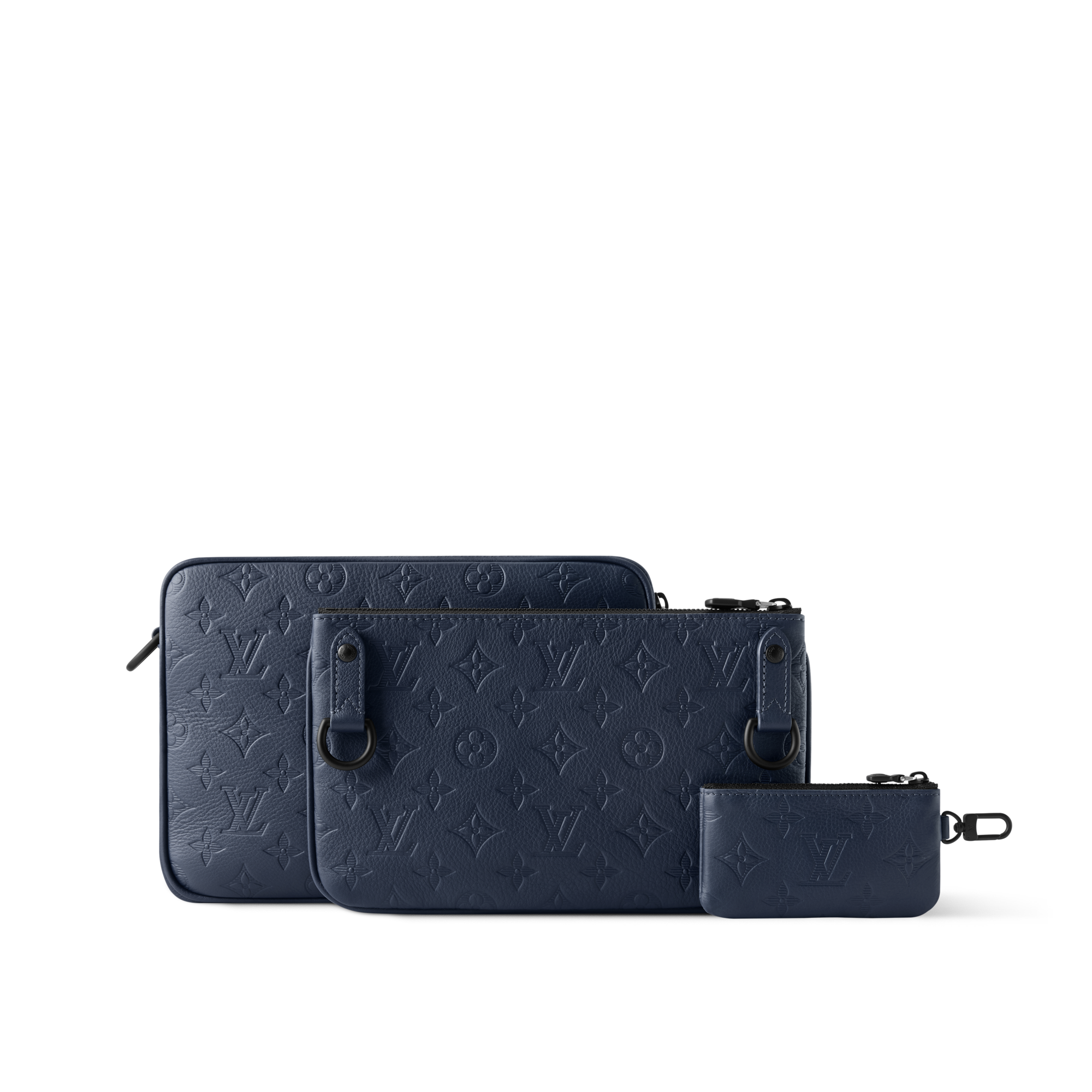 Borsa messenger Trio Monogram Shadow Borse e Piccola Pelletteria Borse da Uomo Novità | LOUIS VUITTON (Zoom prodotto)