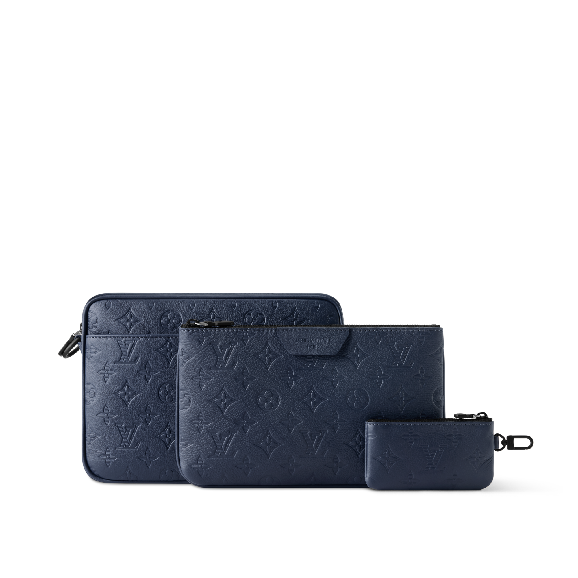 Borsa messenger Trio Monogram Shadow Borse e Piccola Pelletteria Borse da Uomo Novità | LOUIS VUITTON (Zoom prodotto)