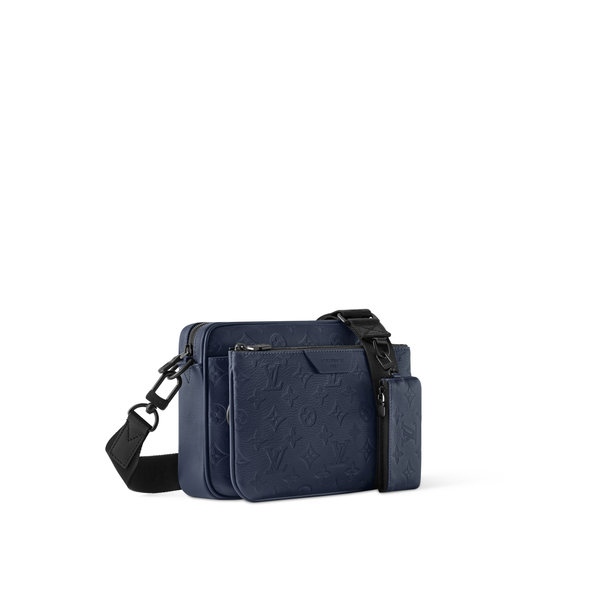 Borsa messenger Trio Monogram Shadow Borse e Piccola Pelletteria Borse da Uomo Novità | LOUIS VUITTON (Zoom prodotto)