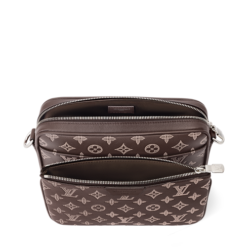 Borsa messenger Trio Monogram Shadow Uomo Borse da Uomo Tutte le borse | LOUIS VUITTON (Zoom prodotto)