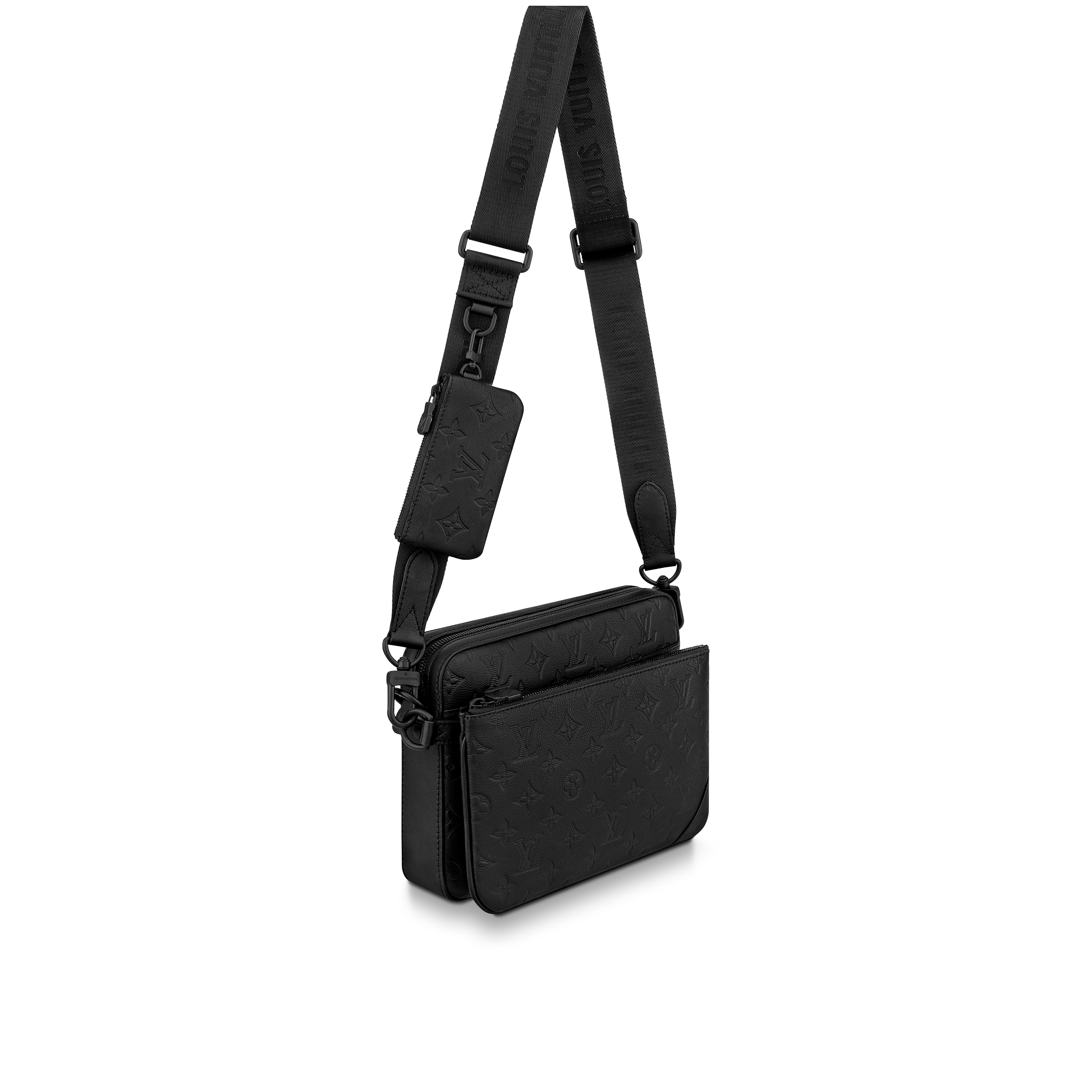 Borsa messenger Trio Pelletteria Monogram Shadow Uomo Borse da Uomo Tutte le collezioni | LOUIS VUITTON (Zoom prodotto)