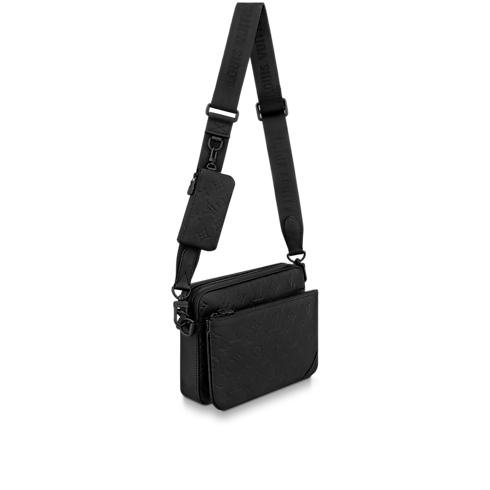 Borsa messenger Trio Pelletteria Monogram Shadow Uomo Borse da Uomo Tutte le collezioni | LOUIS VUITTON (Zoom prodotto)