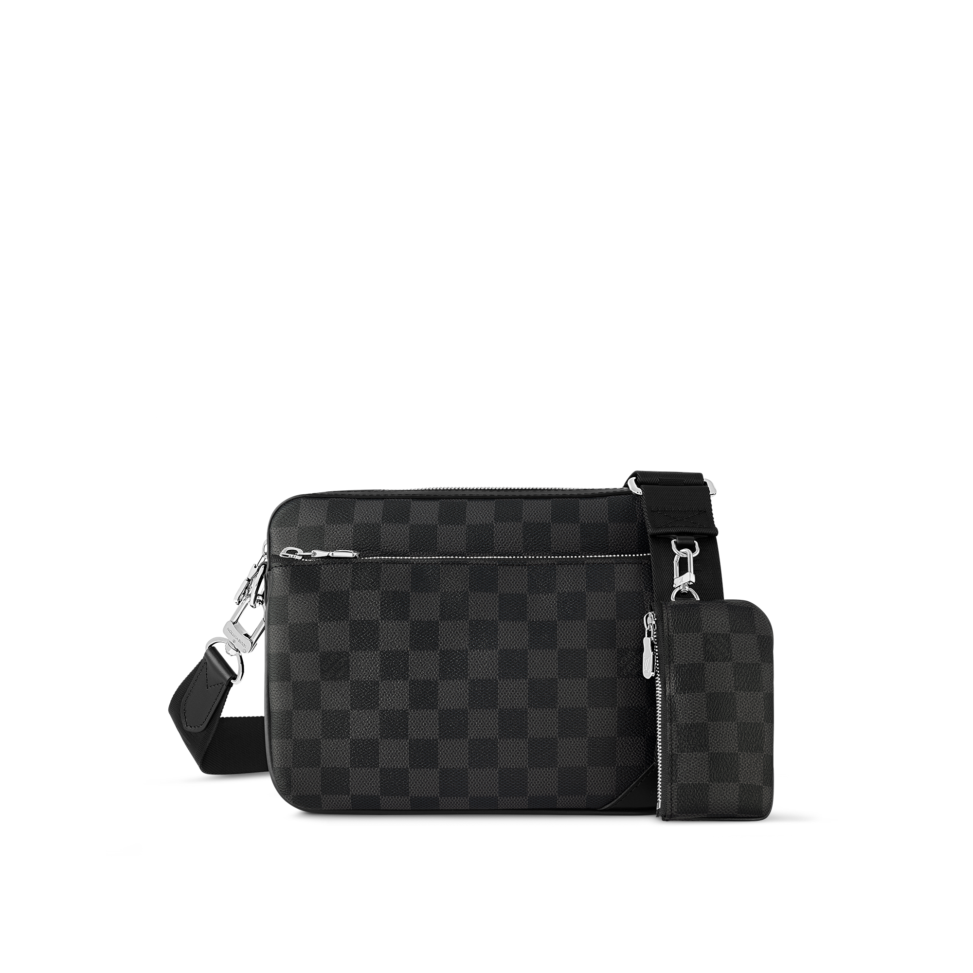 Borsa messenger Trio Tela Damier Graphite Uomo Borse da Uomo All Collections | LOUIS VUITTON (Zoom prodotto)
