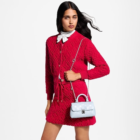 Borsa Nano Madeleine Pelle Monogram Empreinte Donna Portafogli e Piccola Pelletteria Borsette e portamonete a catena | LOUIS VUITTON (Zoom prodotto)