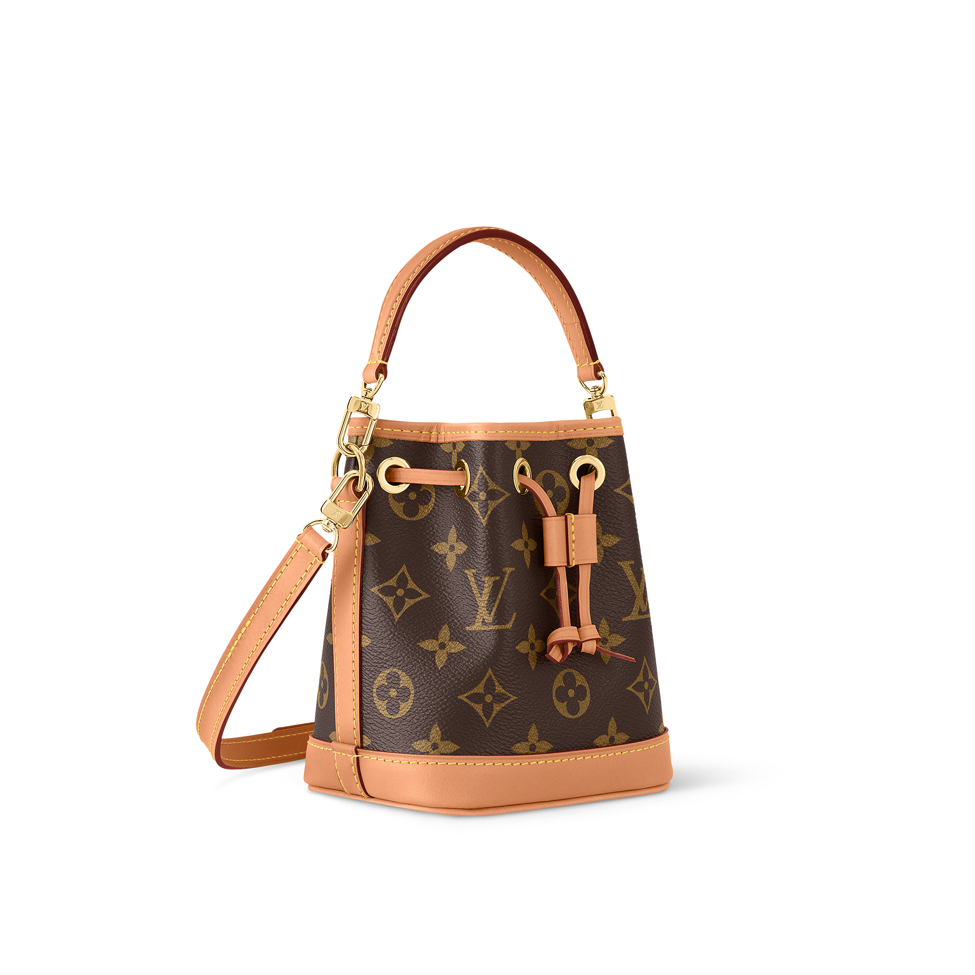 Borsa Nano Noé Tela Monogram Donna Portafogli e Piccola Pelletteria Tutti i Portafogli e Piccola Pelletteria | LOUIS VUITTON (Zoom prodotto)