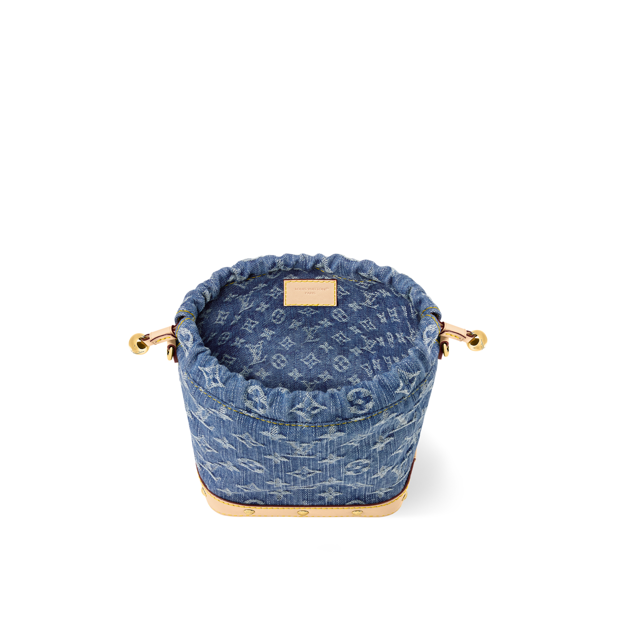 Borsa Nano Noé Monogram Denim Donna Portafogli e Piccola Pelletteria Mini Borse | LOUIS VUITTON (Zoom prodotto)