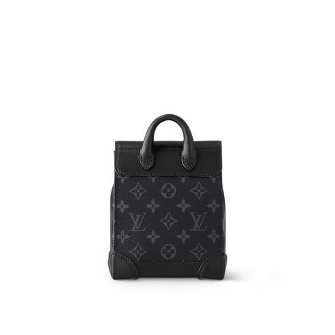 Borsa Nano Steamer Monogram Eclipse Uomo Borse da Uomo Tutte le collezioni | LOUIS VUITTON (Zoom prodotto)