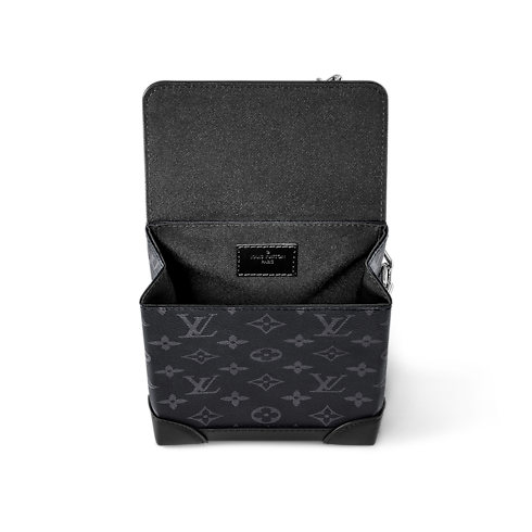 Borsa Nano Steamer Monogram Eclipse Uomo Borse da Uomo Tutte le collezioni | LOUIS VUITTON (Zoom prodotto)