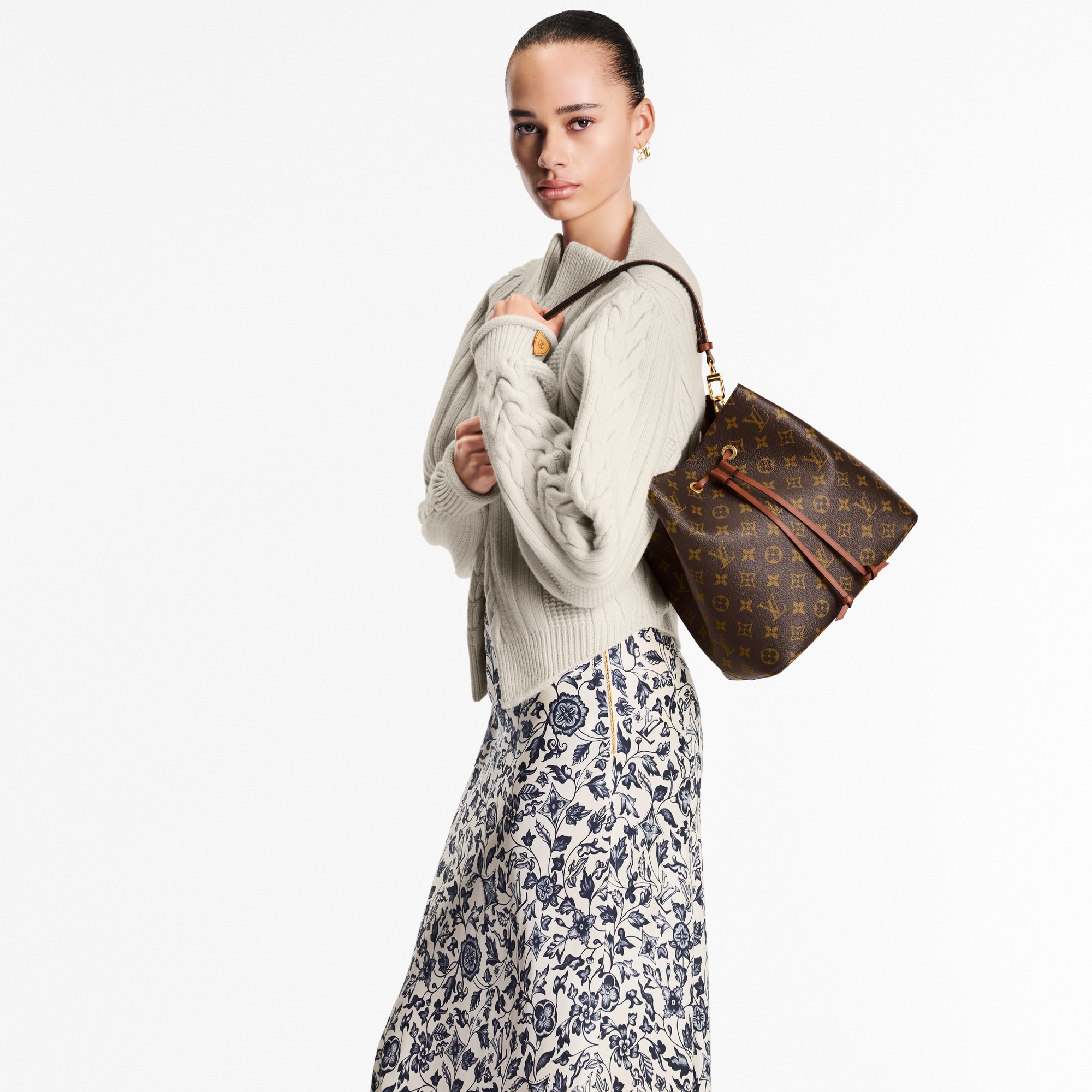 Borsa NéoNoé MM Tela Monogram Donna Borse da Donna Borse da donna | LOUIS VUITTON (Zoom prodotto)