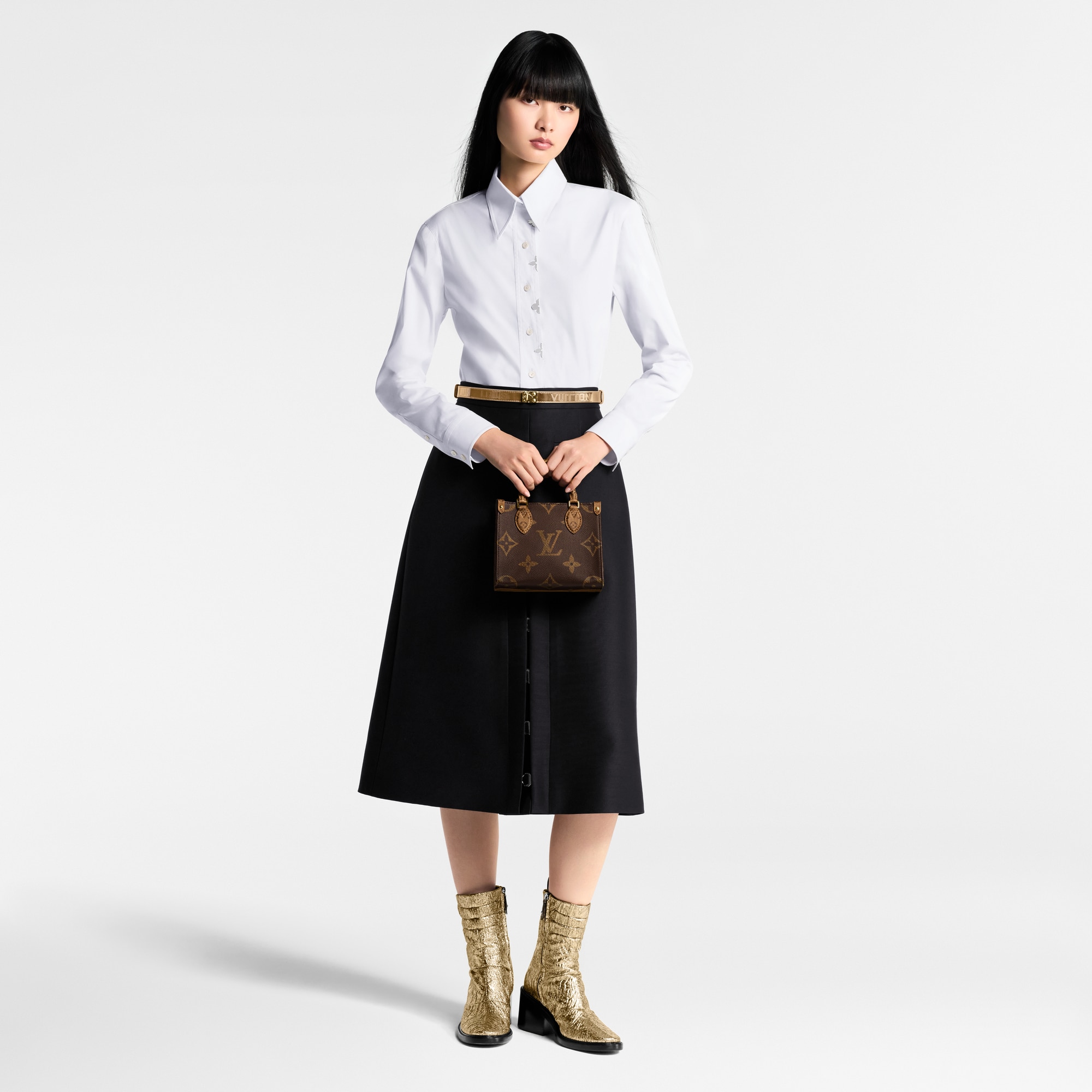 Borsa OnTheGo BB Monogram Reverse Canvas Donna Borse da Donna Tutte le collezioni | LOUIS VUITTON (Zoom prodotto)