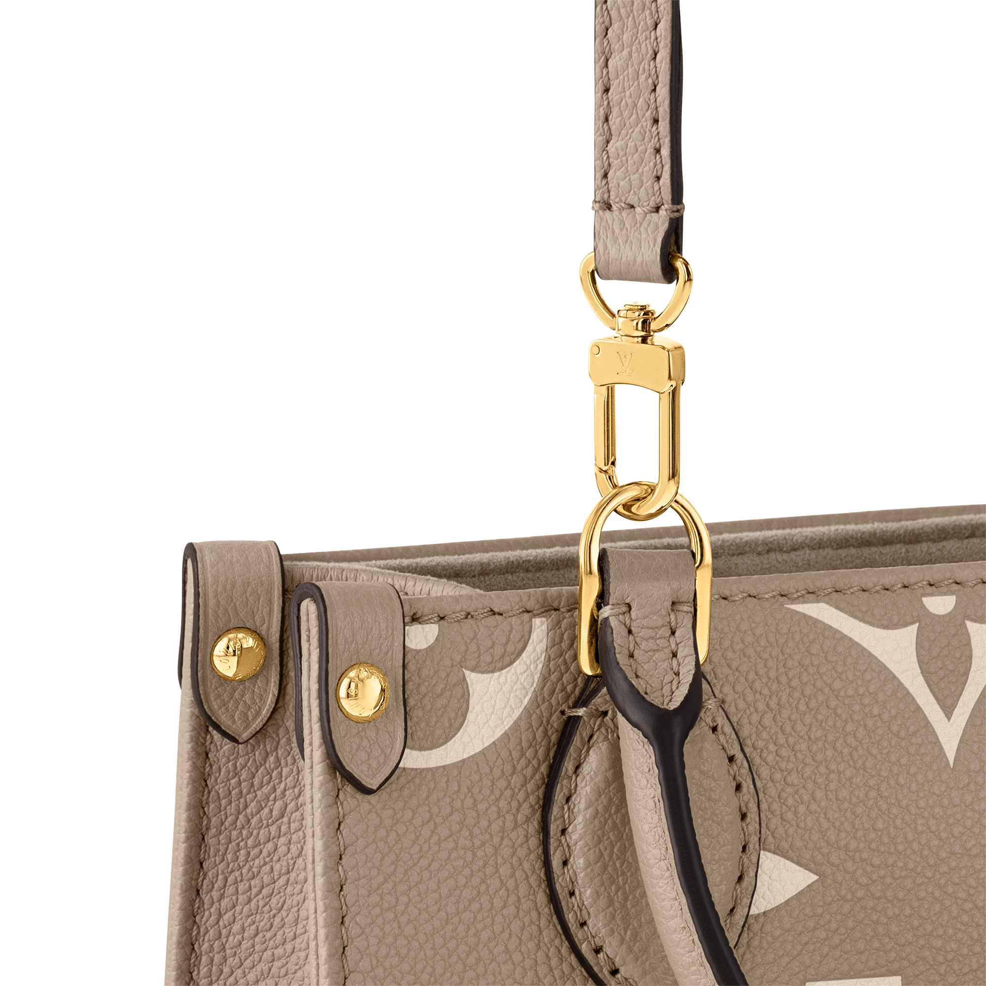 Borsa OnTheGo BB Pelle Empreinte Monogram Bicolor Donna Borse da Donna All Collections | LOUIS VUITTON (Zoom prodotto)