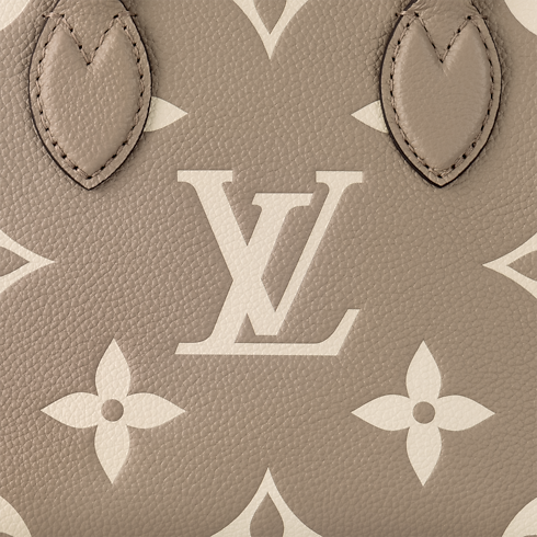 Borsa OnTheGo BB Pelle Empreinte Monogram Bicolor Donna Borse da Donna Tutte le collezioni | LOUIS VUITTON (Zoom prodotto)